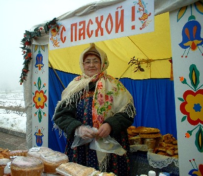 В Новочебоксарске  прошел городской конкурс «Пасхальный кулич – 2004»